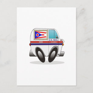 Postal Camión de correo OHIO