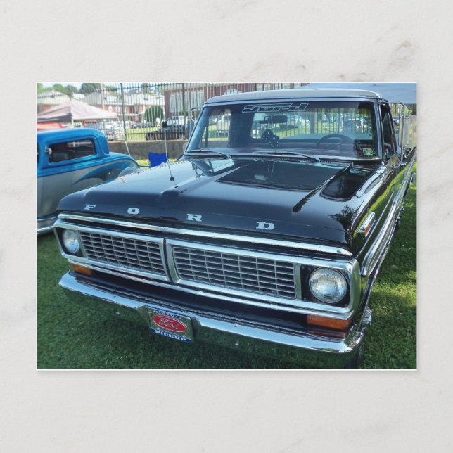 Postal Camión de recogida (Anverso)