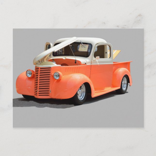 Postal Camión de recogida restaurado en 1939 (Anverso)