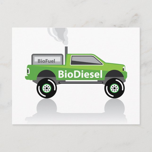 Postal Camión de recolección de Bio diesel (Anverso)