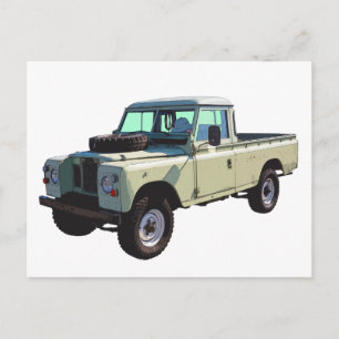 Postal Camión de recolección de Land Rover 1971