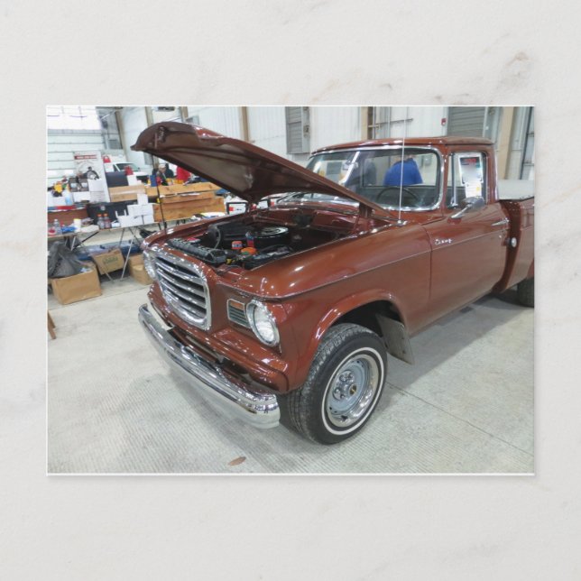 Postal Camión marrón 1 (Anverso)