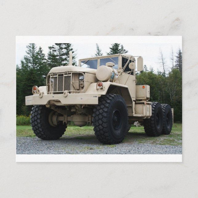 POSTAL CAMIÓN MILITAR DE KAISER DE 1970 (Anverso)