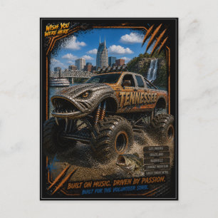 Postal Camión Monstruo Fuera de Carretera de Tennessee Ar