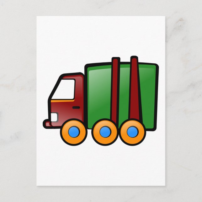 Postal Camión personalizado (Anverso)