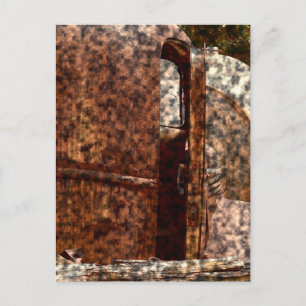 Postal Camión viejo