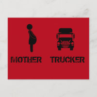 Camionero Madre divertida y genial por Storeman