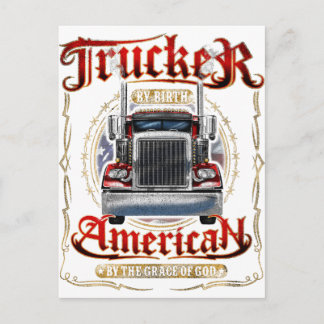 Postal Camionero por nacimiento estadounidense por gracia