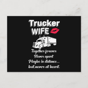 Postal Camioneros Esposa Amor Camionero Camioneros Regalo