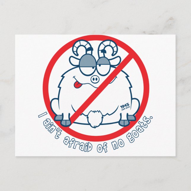 Postal camisa de cabra chicago de cubs (Anverso)