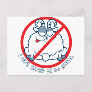 Postal camisa de cabra de chicago