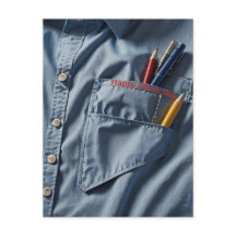 Camisa de trabajo de cuello azul