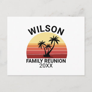 Postal Camiseta básica para hombre de Reunión Familiar Pe
