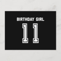 Camiseta de cumpleaños número 11 regalo niña de 11