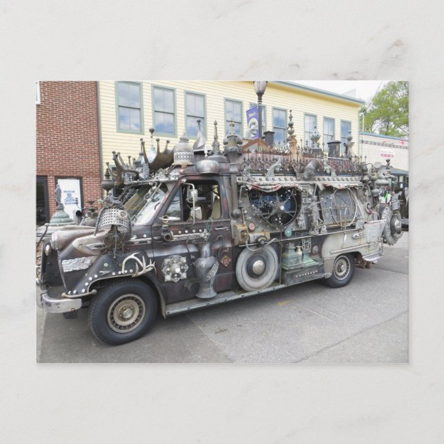 Postal Camiseta de escultura (Anverso)