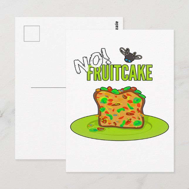 Postal Camiseta de Fruitakes divertida (Anverso / Reverso)