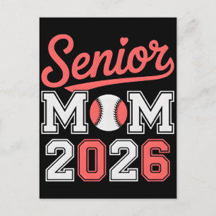 Postal Camiseta Deportiva de Orgullosa Familia Senior Mam