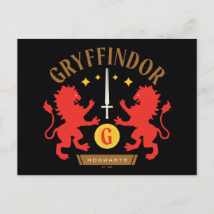 Postal Camiseta gráfica de la Casa GRYFFINDOR™ con espada