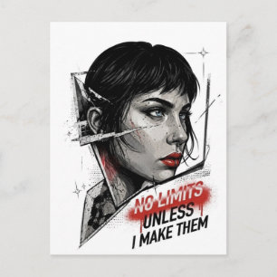 Postal Camiseta gráfica linda