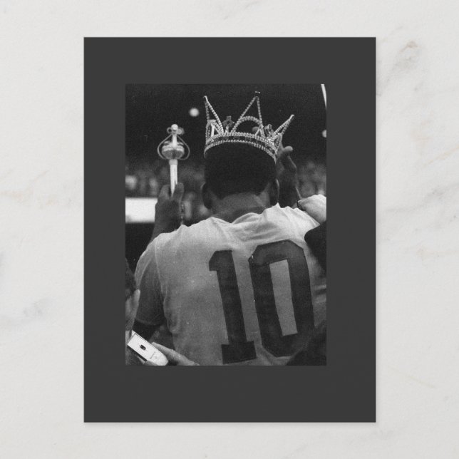 Postal Camiseta King Pelé - 1940-2022 (Anverso)