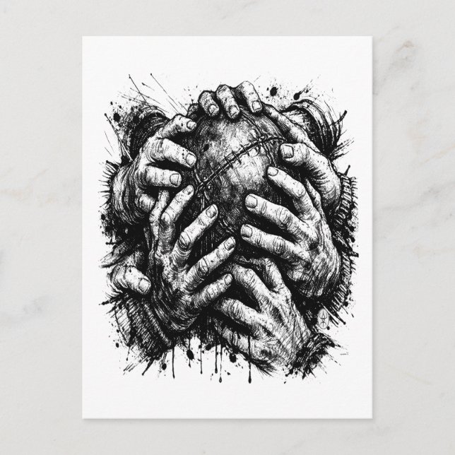 Postal Camiseta Orkney Ba (Edición Haunted‑Ink) (Anverso)