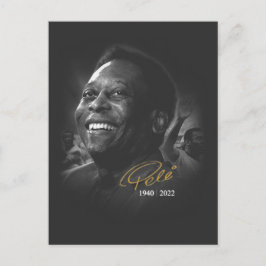 Postal Camiseta Pelé - 1940-2022