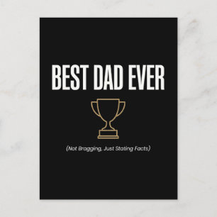 Postal Camiseta Trofeo al Mejor Papá del Mundo - Mejores