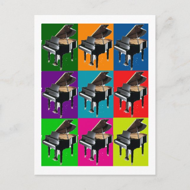 Postal Camiseta y regalos de arte de Baby Grand Pop (Anverso)