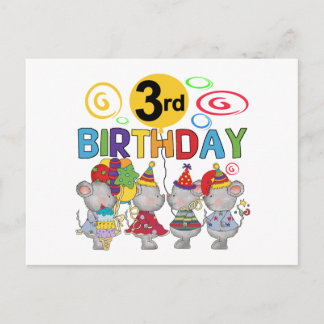 Postal Camisetas de cumpleaños y regalos para ratones