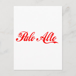 Postal Camisetas de Palo Alto