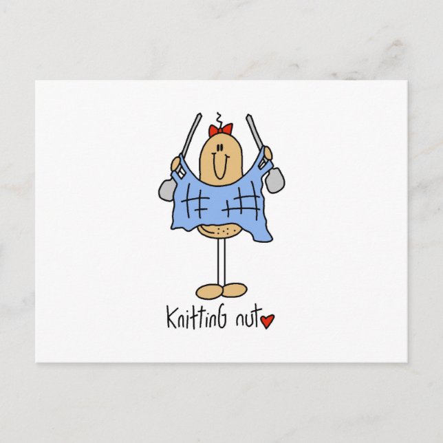 Postal Camisetas de punto y regalos (Anverso)