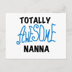 Postal Camisetas Nanna Blue totalmente alucinantes y GIft