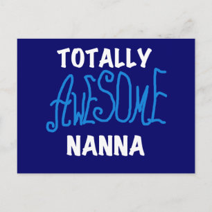 Postal Camisetas Nanna Blue totalmente alucinantes y GIft