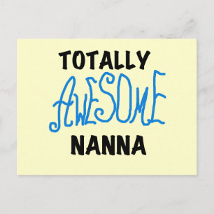 Postal Camisetas Nanna Blue totalmente alucinantes y GIft