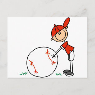 Postal Camisetas personalizadas y regalos de béisbol para