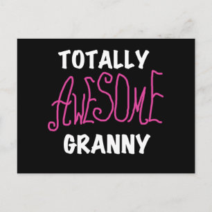 Postal Camisetas rosas granny y GIfts totalmente impresio