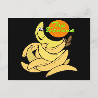 Postal Camisetas Top Banana divertidas Regalos