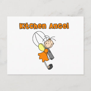 Postal Camisetas y regalos de Ángel de Cocina