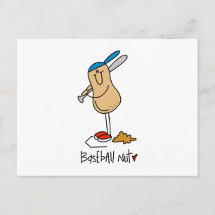Postal Camisetas y regalos de Baseball Nut