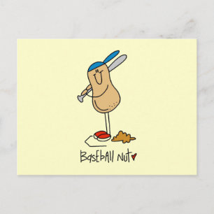 Postal Camisetas y regalos de Baseball Nut
