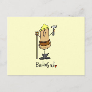 Postal Camisetas y regalos de Building Nut
