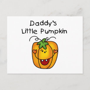 Postal Camisetas y regalos de calabaza de papá