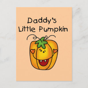 Postal Camisetas y regalos de calabaza de papá