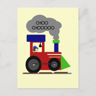 Postal Camisetas y regalos de Choo Choo