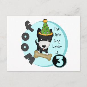Postal Camisetas y regalos de cumpleaños de Dog Lover