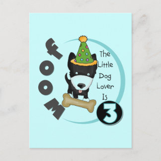 Postal Camisetas y regalos de cumpleaños de Dog Lover