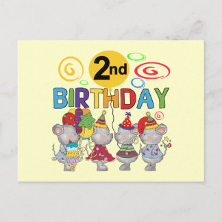 Postal Camisetas y regalos de cumpleaños para ratones