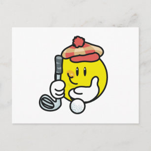 Postal Camisetas y regalos de Face Golf