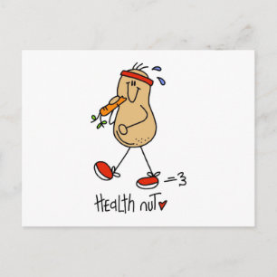 Postal Camisetas y regalos de fanático de la salud
