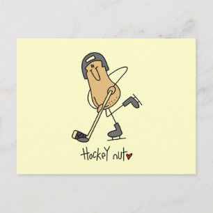 Postal Camisetas y regalos de Hockey Nut